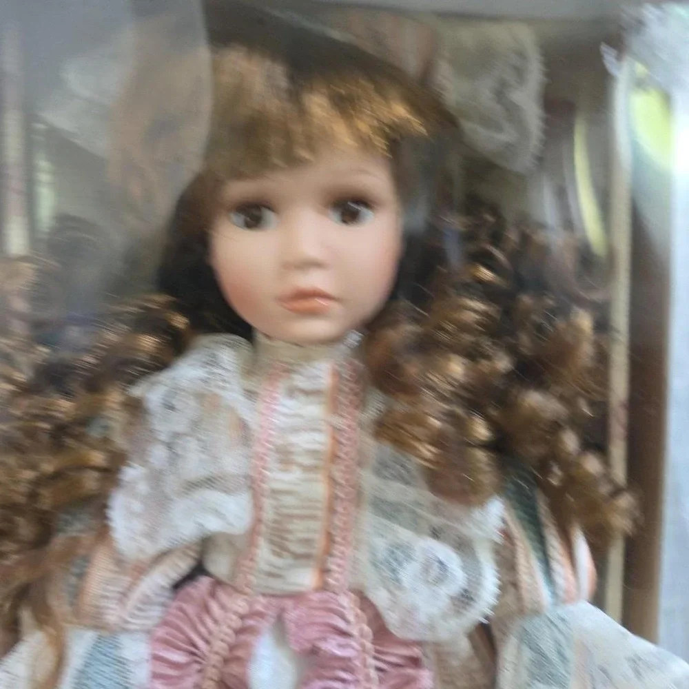 Collectors Choice Genuine Fine Bisque Porcelain Doll